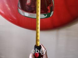 1950s Vintage Coca Cola Porcelain Round Button 48 Inches Beautiful Cdt