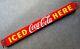 1952 Canadian Coca-Cola porcelain door push pushbar sign Coke FREE SHIPPING
