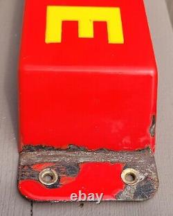 1952 Canadian Coca-Cola porcelain door push pushbar sign Coke FREE SHIPPING