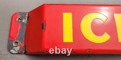 1952 Canadian Coca-Cola porcelain door push pushbar sign Coke FREE SHIPPING