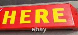 1952 Canadian Coca-Cola porcelain door push pushbar sign Coke FREE SHIPPING