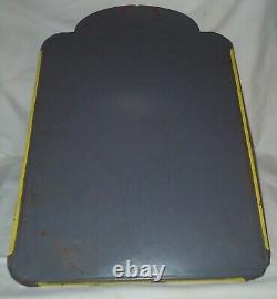 1955 Vintage Canada Coca Cola Soda Metal Chalk Menu Board Sign Non Porcelain USA