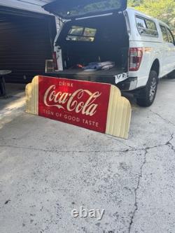 1957 Coca Cola Metal Sign