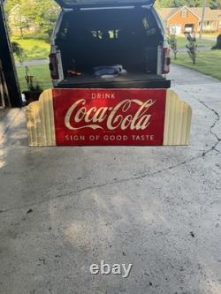 1957 Coca Cola Metal Sign