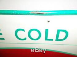 1959-60's COCA COLA SIGN OF GOOD TASTE FISH TAIL SIGN