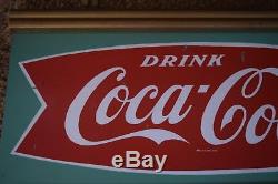 1959 Coca Cola Coke Menu Board Sign No Inserts Excellent Condition Vintage Pepsi