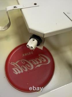 1960's Coca Cola Lighted Electric Wall Clock Sign Things Go Better With Coke C16