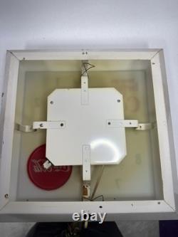1960's Coca Cola Lighted Electric Wall Clock Sign Things Go Better With Coke C16