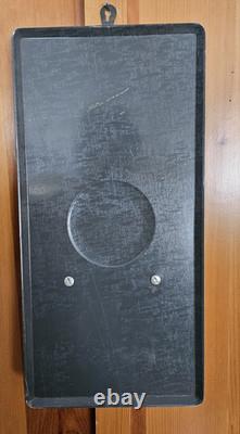 1960's Original Coke Embossed Metal Calendar Holder things go better with Coke