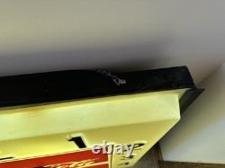 1960s ENJOY COCA COLA 36 X 36 Large Advertising CLOCK ILLUMINATED DIAL SIGN