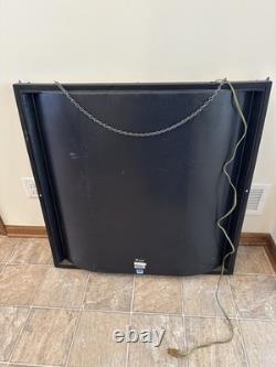 1960s ENJOY COCA COLA 36 X 36 Large Advertising CLOCK ILLUMINATED DIAL SIGN