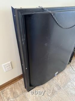 1960s ENJOY COCA COLA 36 X 36 Large Advertising CLOCK ILLUMINATED DIAL SIGN