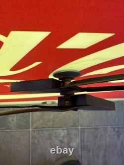 1960s ENJOY COCA COLA 36 X 36 Large Advertising CLOCK ILLUMINATED DIAL SIGN