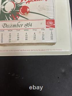 1964 COCA-COLA Tin CALENDAR SIGN