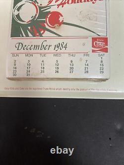 1964 COCA-COLA Tin CALENDAR SIGN