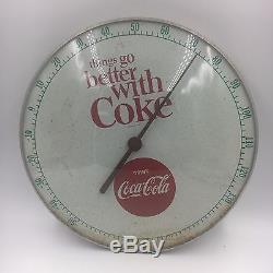 1964 Vintage Original Coca Cola Thermometer Sign