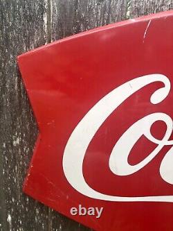 1965 Coca Cola Fishtail Sign 42