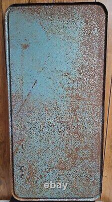 1976 Vintage Coca-Cola metal sign original Coke adds life to everything nice