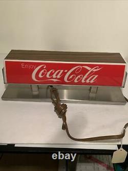1985 Coca Cola Light-Up Counter Sign