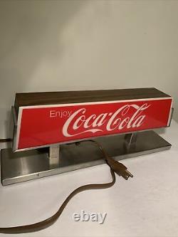 1985 Coca Cola Light-Up Counter Sign