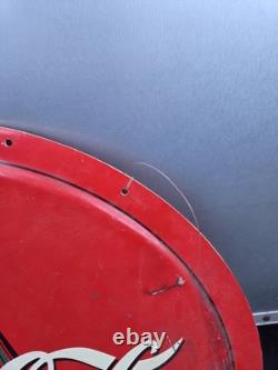 1990 Always COCA COLA COKE Sign Round Plastic Bottle Cap 36 Inches