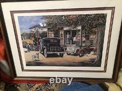 1993 Coca Cola Limited Edition Fine Art Print Signed Pamela C. Renfroe 252 /1500