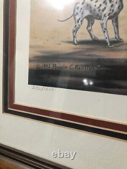 1993 Coca Cola Limited Edition Fine Art Print Signed Pamela C. Renfroe 252 /1500