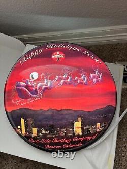2000 Coca Cola Bottling Co Denver Happy Holiday Light Sign #508/675