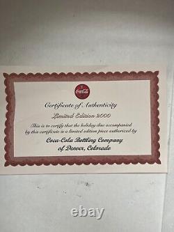 2000 Coca Cola Bottling Co Denver Happy Holiday Light Sign #508/675