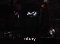 20x10 Coca Cola Coke Soda Drink Neon Sign Light Lamp With HD Vivid Printing QL