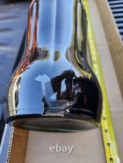 24 Inch Tall Coca-Cola Glass Bottle with Metal Cap Vintage Display Advertisement
