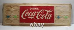25 Large 1950s Vintage Coca Cola Sign Vintage Mid Century Modern Sign MCM Coke
