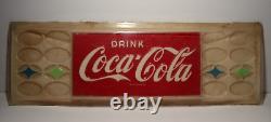 25 Large 1950s Vintage Coca Cola Sign Vintage Mid Century Modern Sign MCM Coke