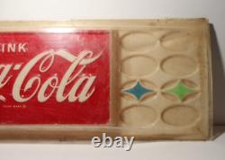 25 Large 1950s Vintage Coca Cola Sign Vintage Mid Century Modern Sign MCM Coke