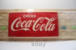 25 Large 1950s Vintage Coca Cola Sign Vintage Mid Century Modern Sign MCM Coke