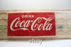 25 Large 1950s Vintage Coca Cola Sign Vintage Mid Century Modern Sign MCM Coke