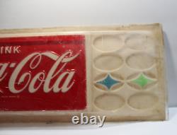 25 Large 1950s Vintage Coca Cola Sign Vintage Mid Century Modern Sign MCM Coke