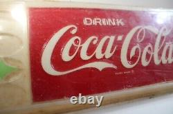 25 Large 1950s Vintage Coca Cola Sign Vintage Mid Century Modern Sign MCM Coke