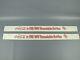 2 Vintage Coca-Cola Soda Pop One-Way Resealable Bottles Metal Display Rack Signs