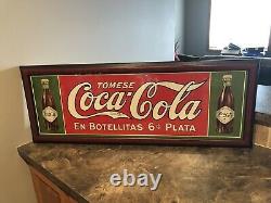 36 X 12 SSTE 1908 Coca-Cola Sign