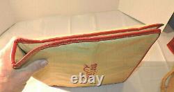 3 Rare Vintage Original Coca Cola advertising seat cushions Nice