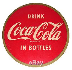 50 Coca-Cola NOS 1954 Drink Coca-Cola In Bottles 9 1/4 Decal-Mint