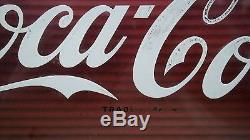 50's Coca-Cola Waterfall Countertop Advertising Coke Sign Motion Light-Up Works