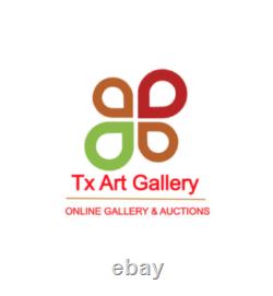 AIDAN FLUX Hand Signed Original Print Framed LtdEd of 69 COA COCA COLA SMILE