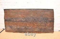 ANTIQUE 1939 COCA COLA Metal SIGN SODA General Store ADVERTISING Original 39x19
