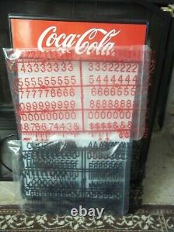 All New Classic Vintage Coca-Cola Menu Board Sign Original Letter Sets & inserts