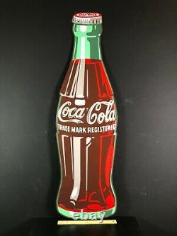 Ande Rooney Porcelain Limited Edition 43 Die Cut Coca Cola Advertising Sign