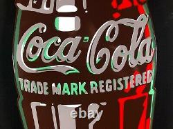 Ande Rooney Porcelain Limited Edition 43 Die Cut Coca Cola Advertising Sign