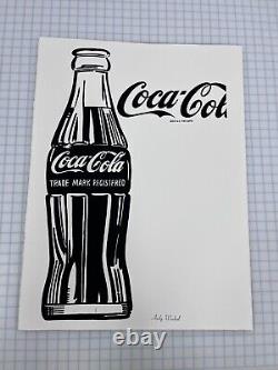 Andy Warhol Coca-Cola 3 Screen print, Signed Ltd. Ed Numbered series 1962 NYC