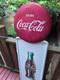 Antique 1947 Coca Cola Soda Sign Bottle Pilaster with 16 Coke Button AM-84 Save